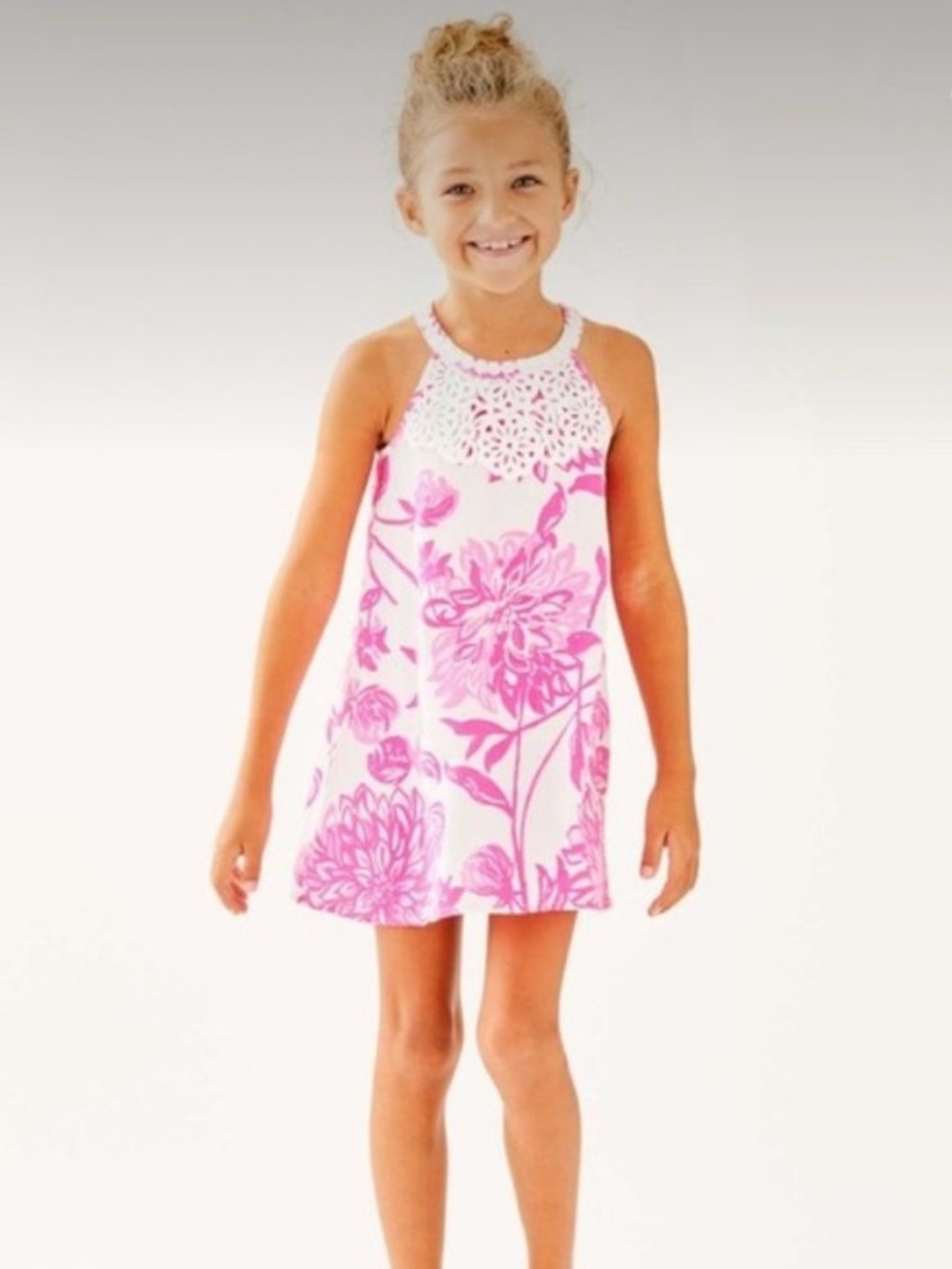 Lilly Pulitzer Mini Pearl Shift Dress in Caliente size 3